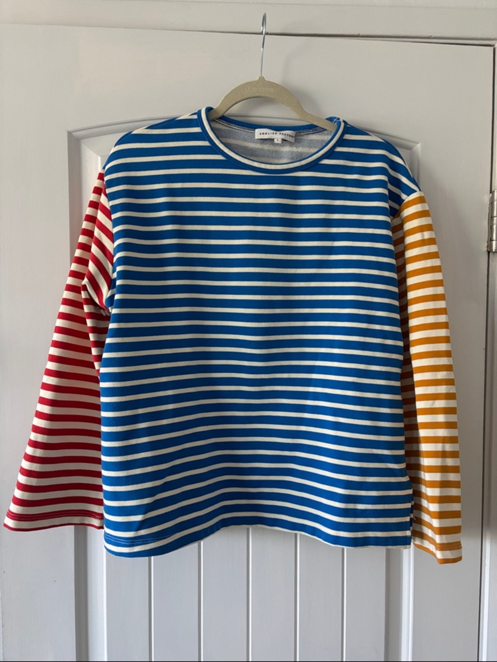 English Factory long sleeve tee. Large. Like new